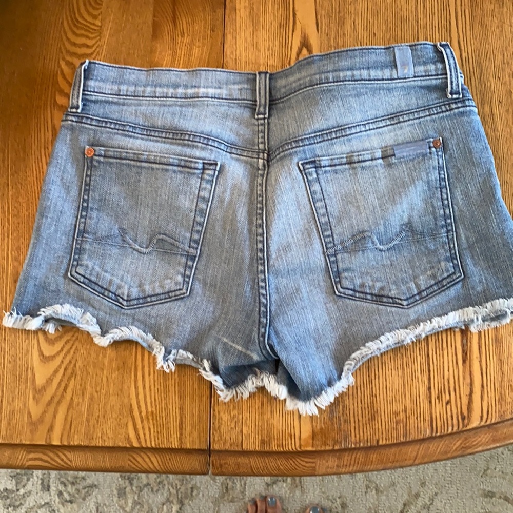 7 for all mankind Jean short shorts